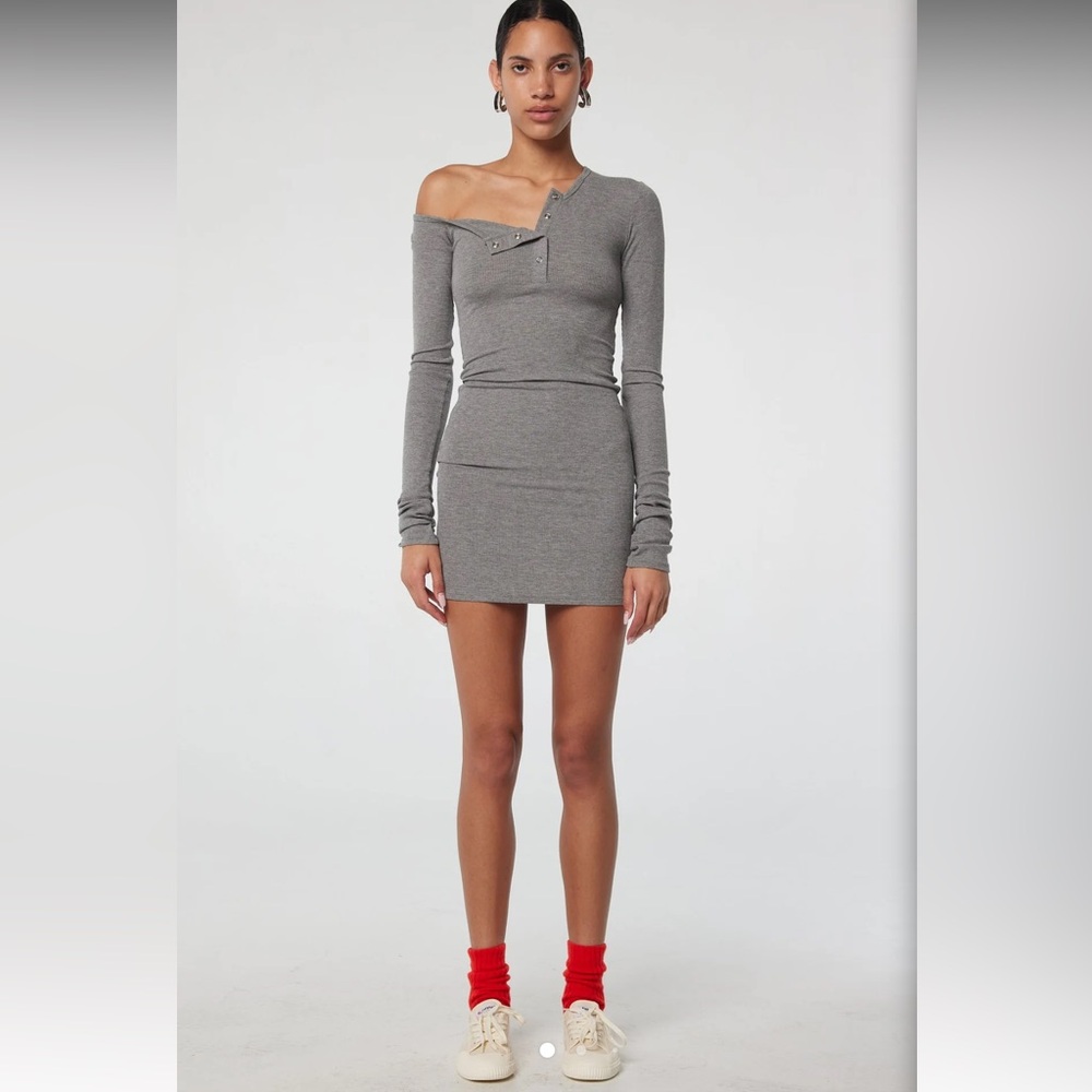 The Line by K - Rori Dress Heather Gray Size XS (NWT)